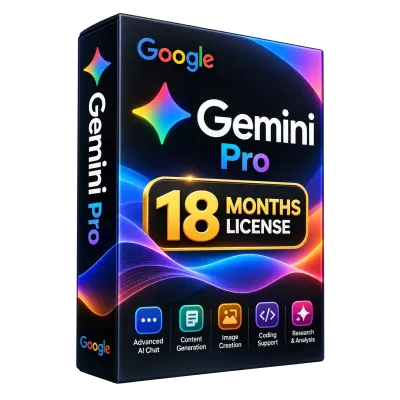Google Gemini AI Pro – 18-Month Subscription on Your Own Gmail Account